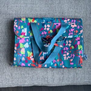 Vera Bradley- iconic hanging travel/ toiletry bag
